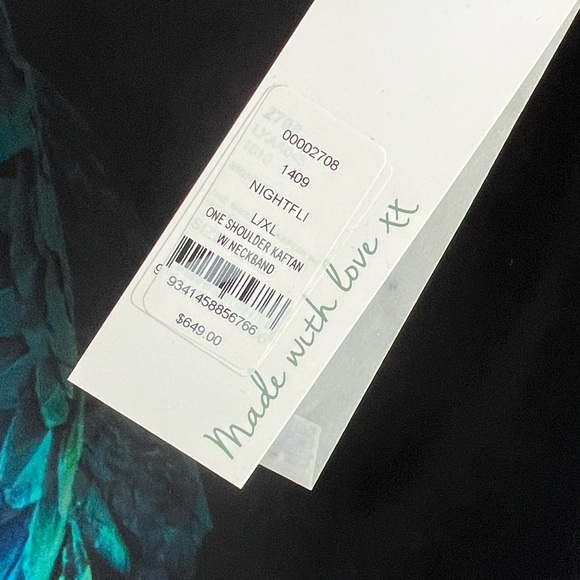 One Shoulder Kaftan With NeckbandNight Flight One Shoulder